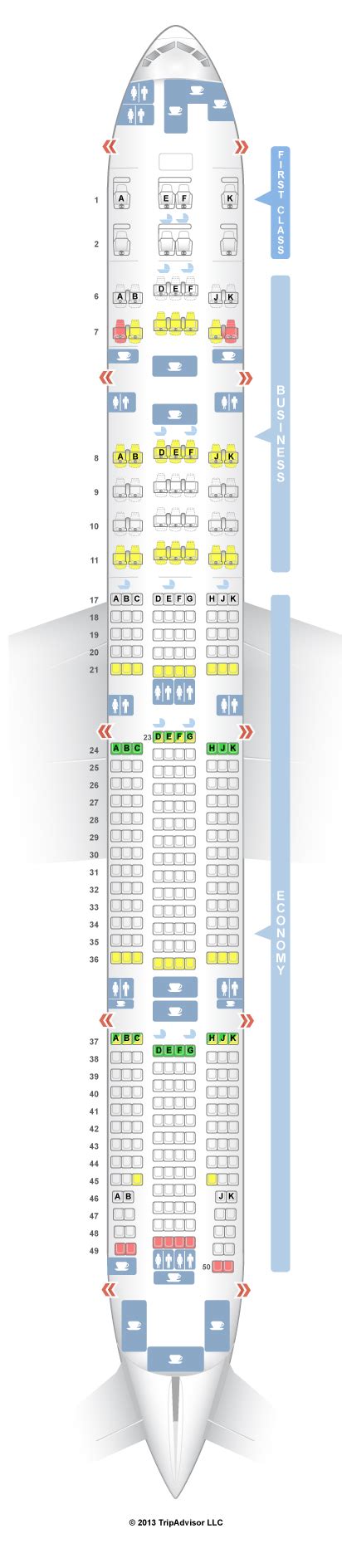 boeing 777-300er emirates seat map